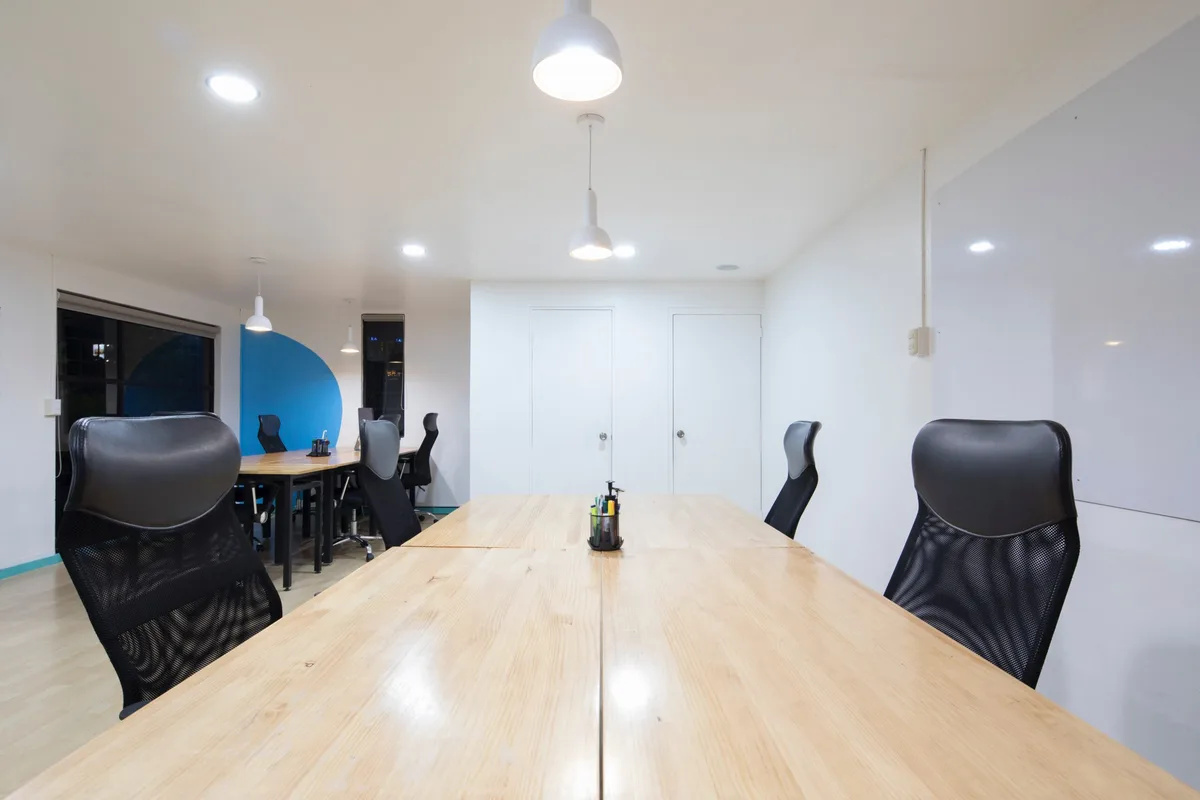 Clean modern office