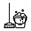 Mop Bucket Icon
